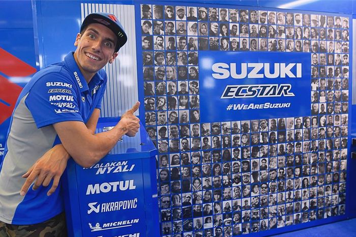 Alex Rins senang karena para penggemar tim Suzuki Ecstar bisa hadir di MotoGP San Marino 2020