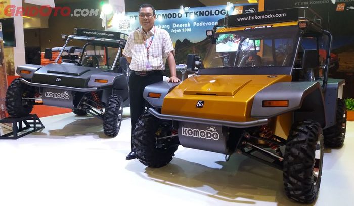 Ir. H Ibnu Susilo, Presdir PT Fin Komodo Teknologi memperkenalkan KD 250 X