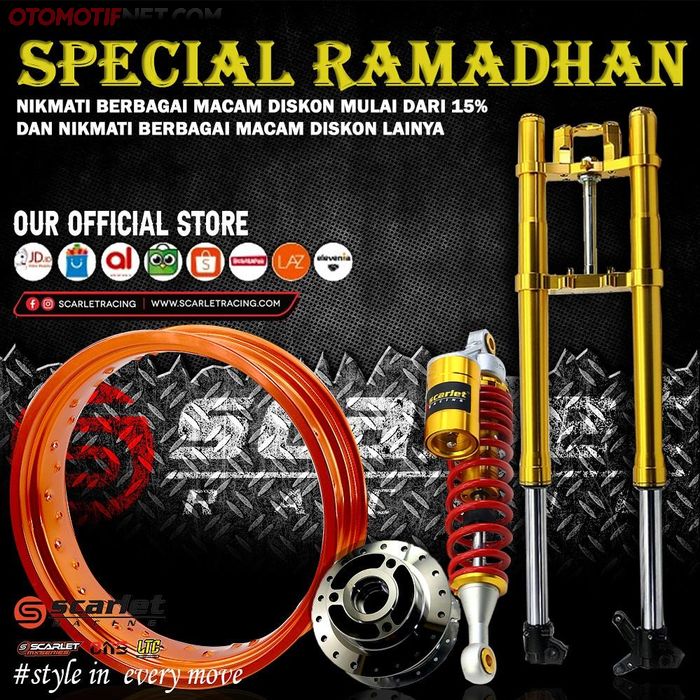 Promo Scarlet Racing selama Ramadhan di seluruh official market place