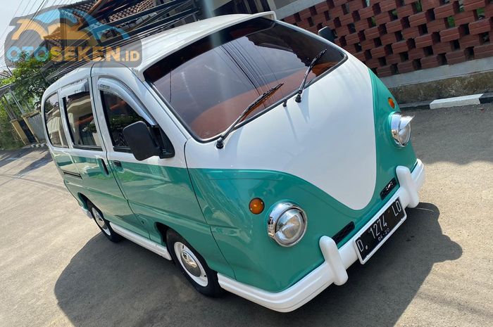 Modifikasi Daihatsu Espass dari Bandung jadi bertampang VW Kombi