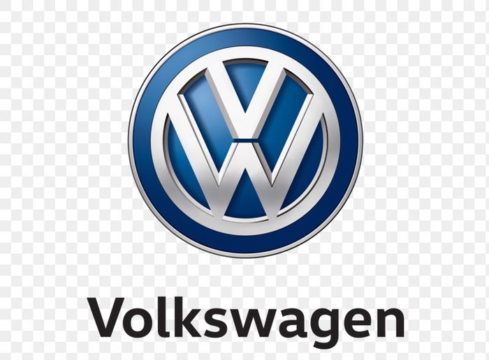 Logo Volkswagen sebelumnya yang 3D, berganti dengan logo baru yang 2D