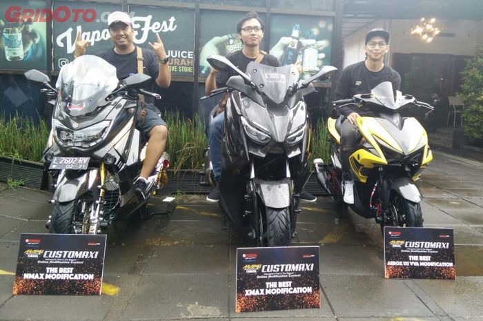 Pemenang Customaxi Yamaha Surabaya