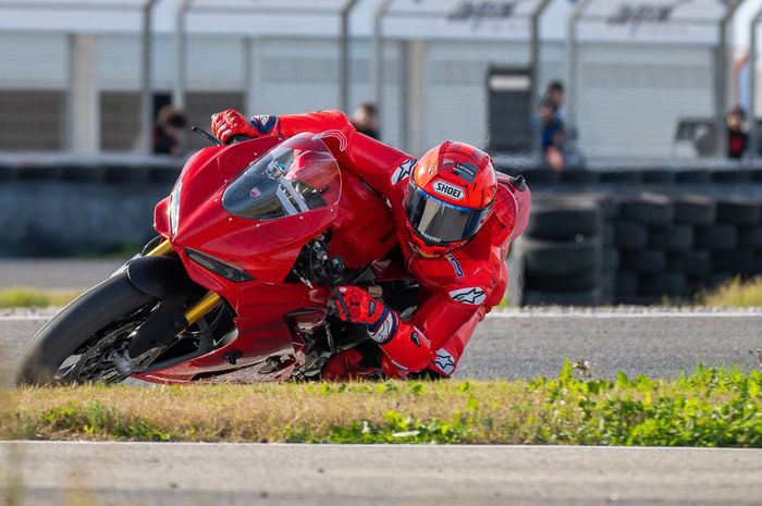 Marc Marquez akhirnya kembali ke lintasan balap 