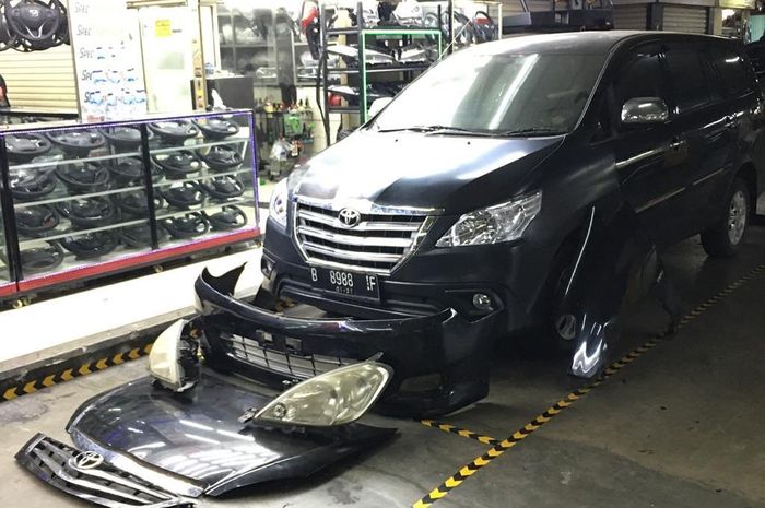 Toyota Kijang Innova Lawas upgrade tampilan facelift akhir