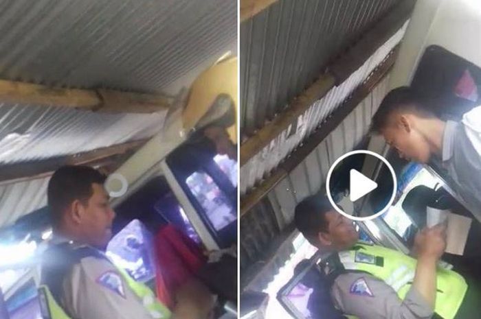 Oknum Polisi enggak mau kasih surat tilang