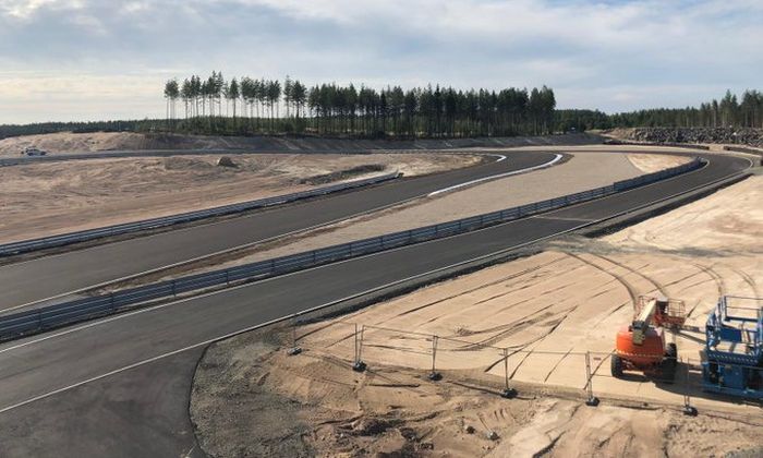 Salah satu bagian dari sirkuit KymiRing Finlandia