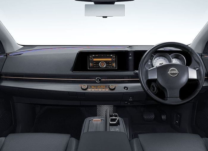 Modifikasi digital dalam kabin Nissan Ariya bergaya off-road