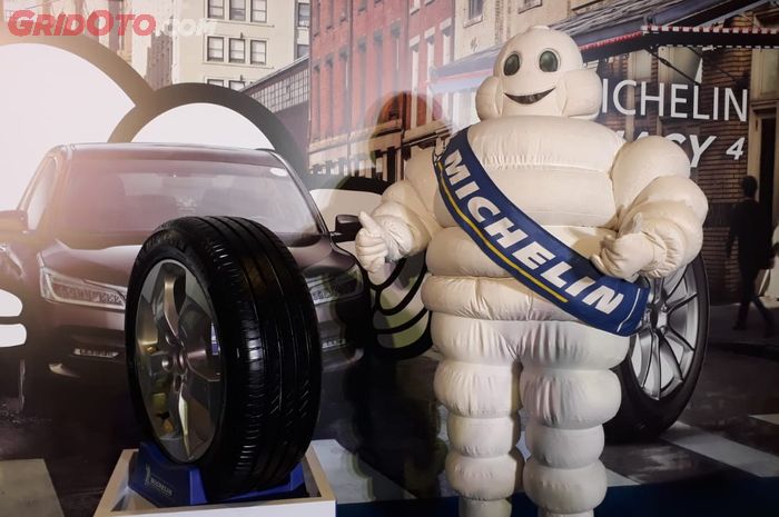 Michelin Man dan ban mobil terbaru michelin, primacy 4.