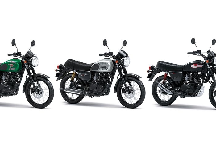 Kawasaki W175 SE, W175 Cafe dan W175TR