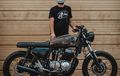 Honda CB750 Tua Ganti Tampang Jadi Brat Style Post-Apocalypse