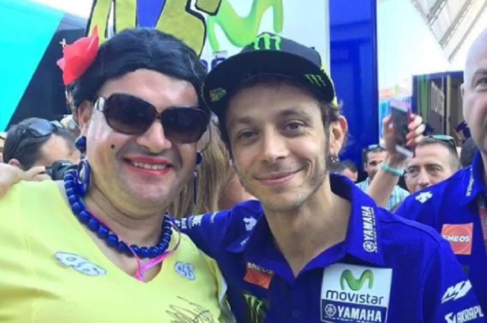 Fans spesial Valentino Rossi di MotoGP Misano