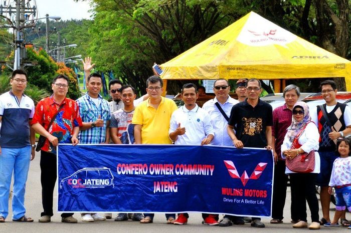 Anggota komunitas Confero Owner Community (COC) Jawa Tengah