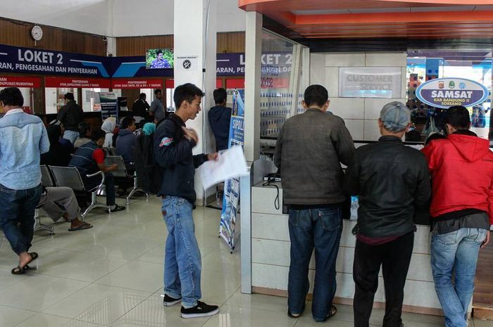 Ilustrasi Kantor Samsat
