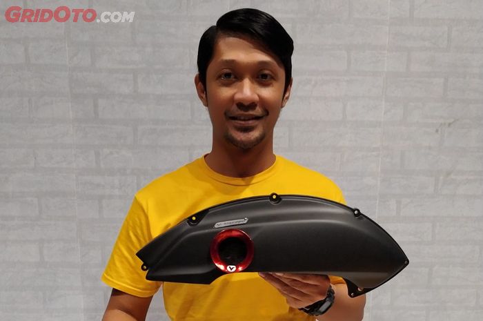 Yoga Ningrat, perancang Veloscope untuk motor matic sekaligus owner Yoga Motoshop