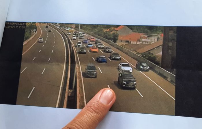 Toyota Fortuner mengambil kegiatan dokumentasi dalam sunday morning run