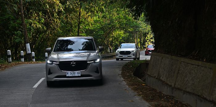 Mazda CX-60 tetap sigap di jalan berkelok