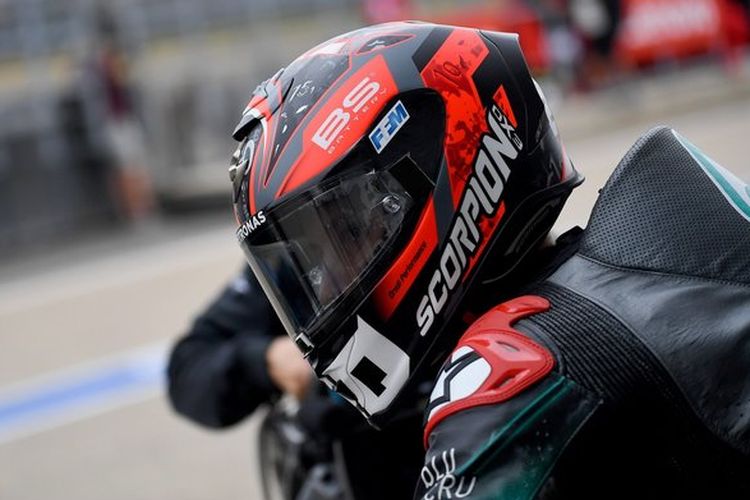 Berhasil Juara di MotoGP Catalunya 2020, Segini Sob Harga Replika Helm Scorpion  Fabio Quartararo - GridOto.com