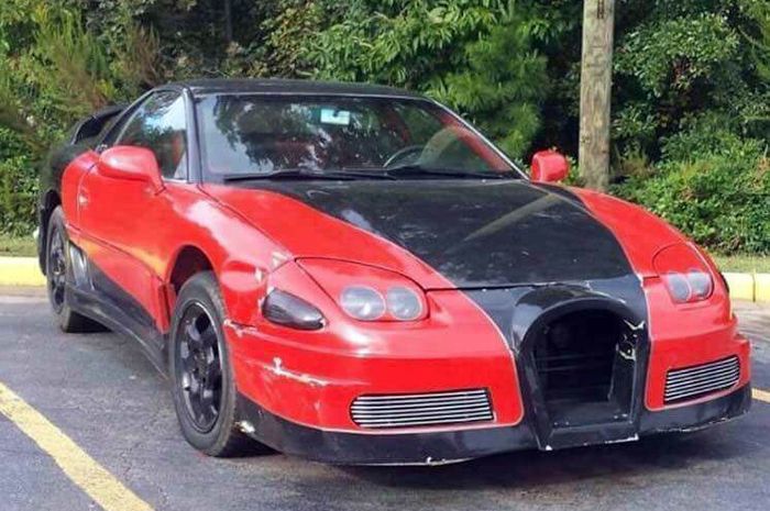 Mitsubishi 3000GT dimodifikasi jadi Bugatti Veyron