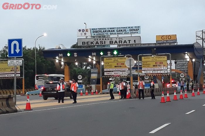 Kebijakan ganjil-genap di Tol Tangerang menunggu evaluasi dari tol Cikampek