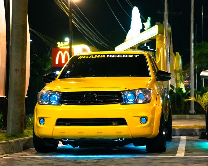 Toyota Fortuner sangar banget