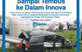 Kabin Kijang Innova Reborn Ditembus Besi Pembatas Tol Solo-Ngawi, Kronologinya Begini