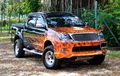 Toyota Hilux Lama Tampil Gaya Dengan Bodi Airbrush Lidah Api