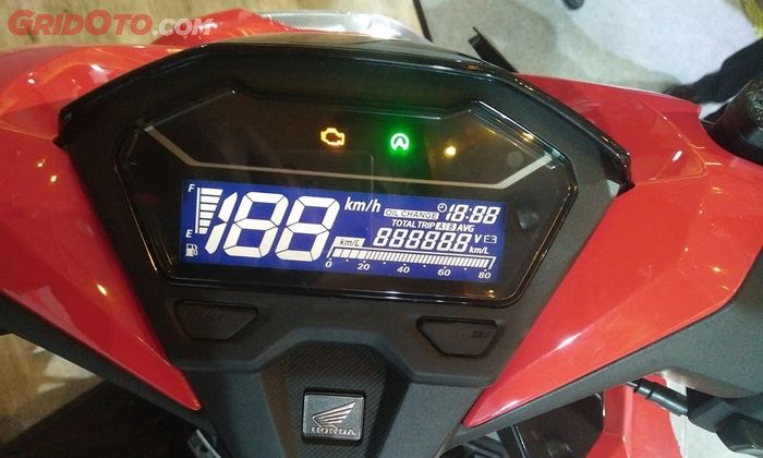 Panel instrumen All New Vario kini dilengkapi fitur voltmeter