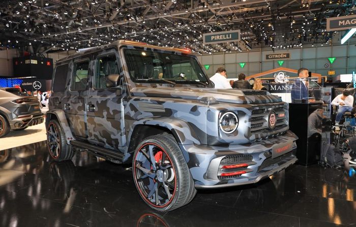 Star Trooper, modifikasi Mercedes-AMG G63 hasil kolaborasi dengan perancang busana