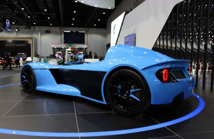 Tampak samping Shaali N360