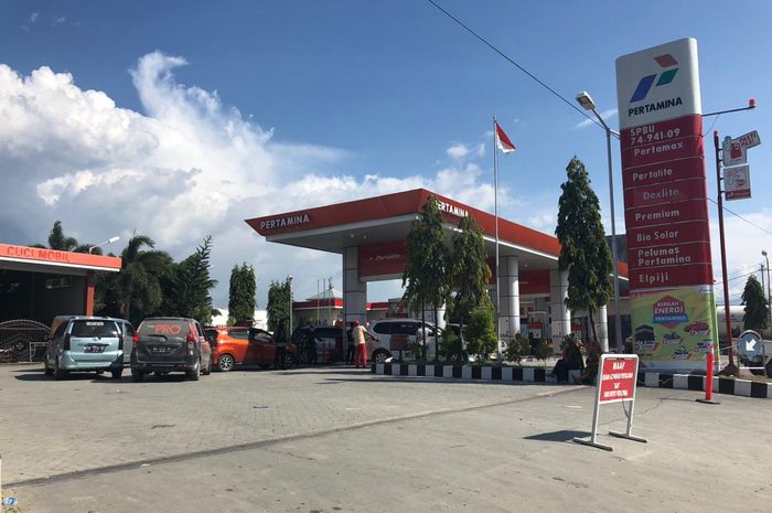 Ilustrasi SPBU Pertamina