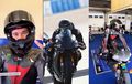 Ini Penyebab Lewis Hamilton Jatuh Saat Tes Yamaha R1, Enggak Ada Takut-Takutnya!