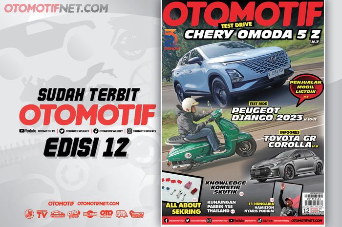 Tabloid Otomotif terbaru edisi 12