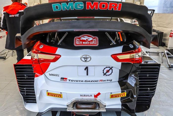 Toyota Yaris milik Sebastien Ogier kembali menggunakan nomor #1 di kejuaraan dunia reli atau WRC 2021, setelah juara dunia tahun 2020