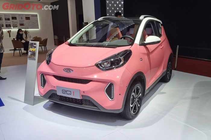 Chery EQ1 di Indonesia International Motor Show 2022.