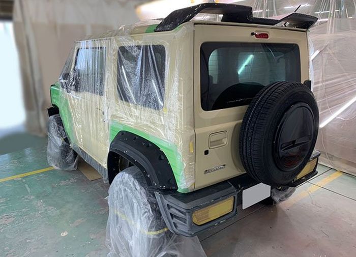 Proses pengerjaan Suzuki Jimny terbaru garapan Wald