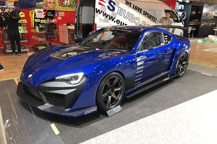 Modifikasi Toyota 86 mirip Mclaren Senna hasil garapan Sdesign, Jepang