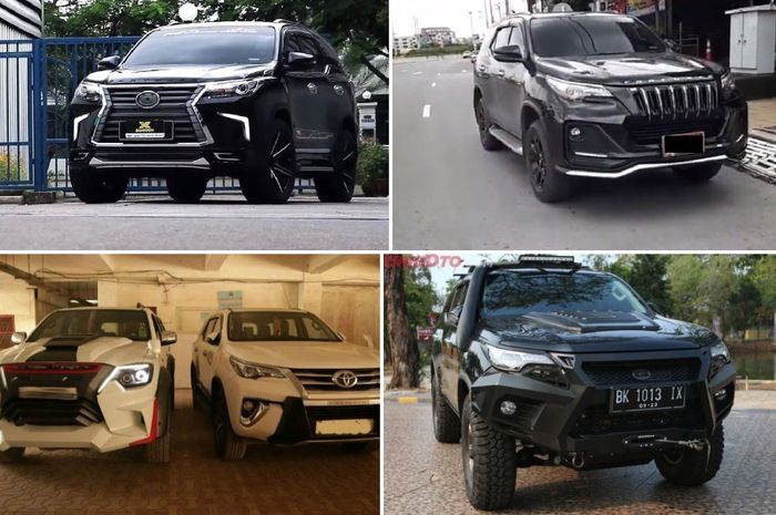 Deretan modifikasi Toyota Fortuner