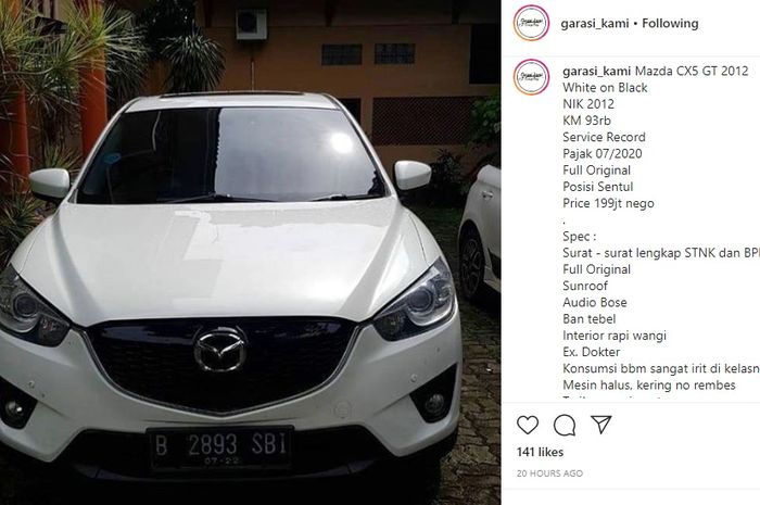 Mazda CX-5 GT 2012