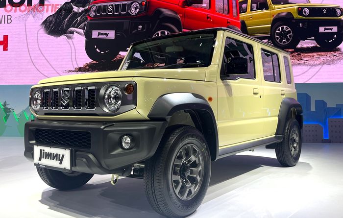 Suzuki Jimny 5-Doors Kinetic Yellow + Pearl Bluish Black