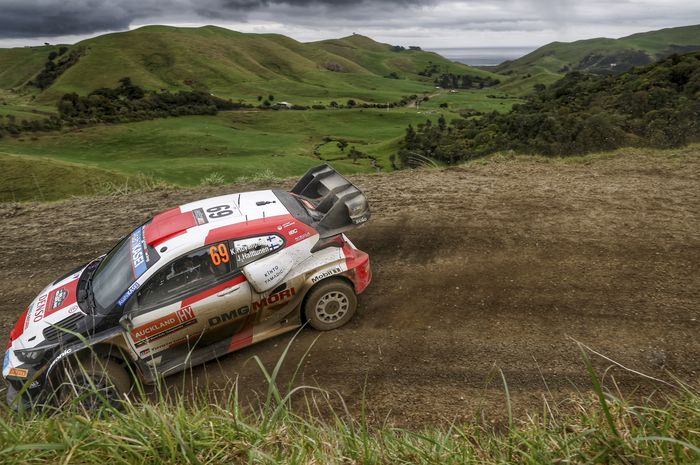 Laju Kalle Rovanpera pada hari Minggu (2/10) tidak tertahan untuk menjadi pemenang Reli Selandia Baru 2022