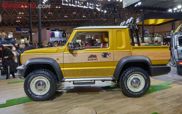 Modifikasi Suzuki Jimny Siera jadi pikap