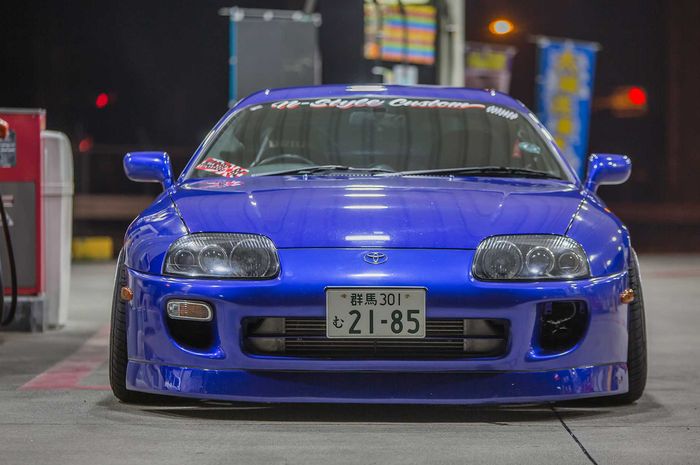 Modifikasi simpel Toyota Supra Mk4 besutan Nagahama dari N-Style, Jepang