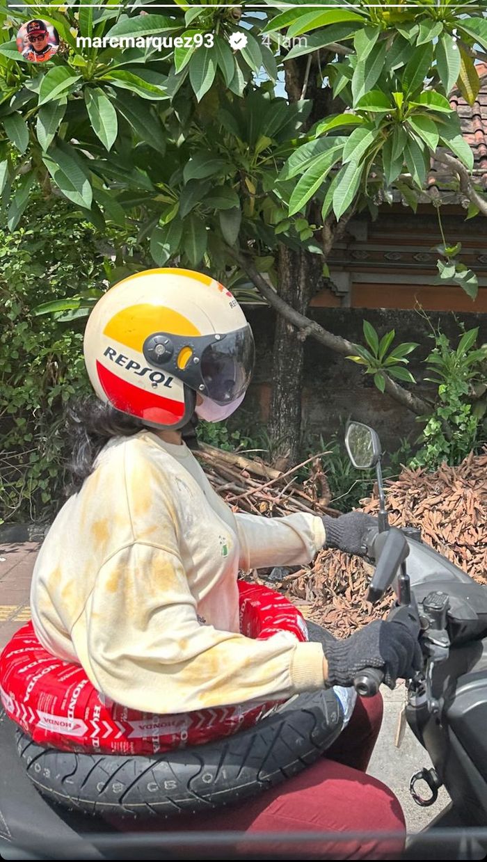 Unggahan Story Instagram Marc Marquez