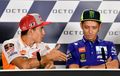 Otorace: Marc Marquez Tobat Ngasih Jabat Tangan ke Valentino Rossi