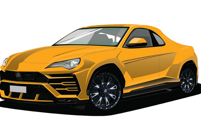 Gambaran Toyota 86 gabung sama Lamborghini Urus