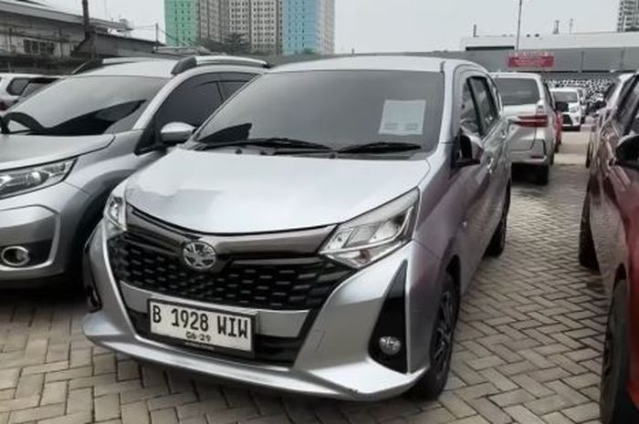 Kisaran harga Toyota Calya G tahun 2020 sampai 2021 seken.