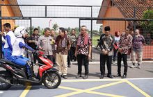 Siswa SMK Negeri 4 Sumringah, Sekolahnya Jadi Lokasi Ke-7 Safety Riding Lab Astra Honda