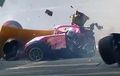 Ngeri! Video Kecelakaan Anthoine Hubert di F2 Belgia, Mobil Patah, Kaki Pembalap Keluar