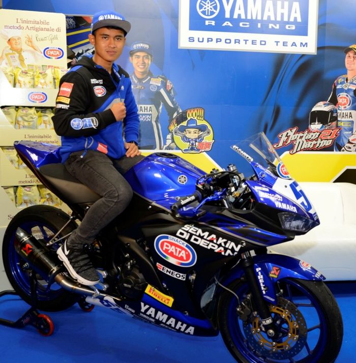 Galang Hendra akan geber motor Yamaha YZF-R3