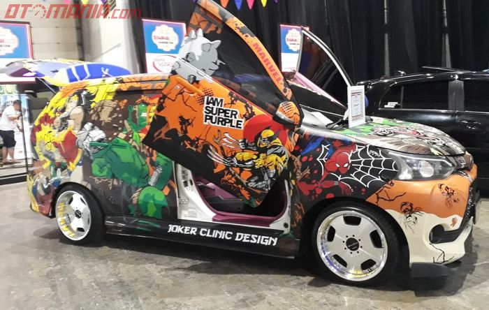 Toyota Avanza Grand New Veloz disulap jadi 'komik berjalan'